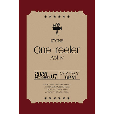 IZ*ONE 4thミニアルバム『One-reeler / Act IV』|K-POP・アジア