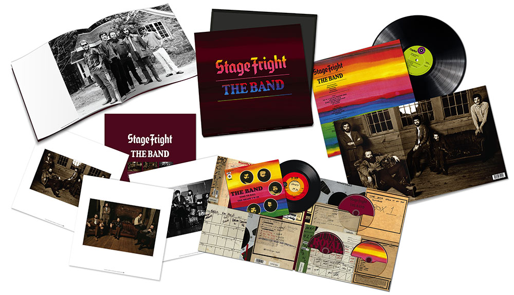 ザ・バンド 傑作3rdアルバム『Stage Fright』発売50周年記念エディション ボブ・クリアマウンテンによる新規リミックス、71年 ロイヤルアルバートホールライヴ、70年カルガリーホテルセッションなどを収録|ロック