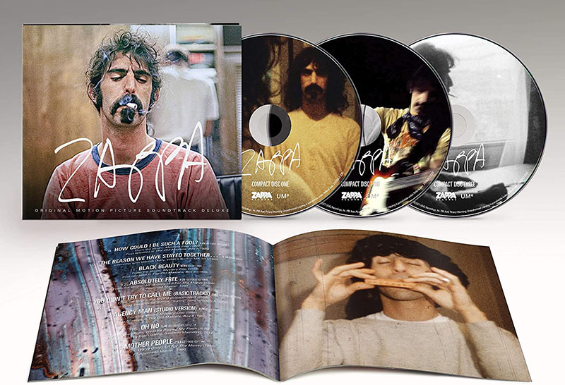 フランク・ザッパのドキュメンタリー映画『ZAPPA』 全68曲収録の3CD