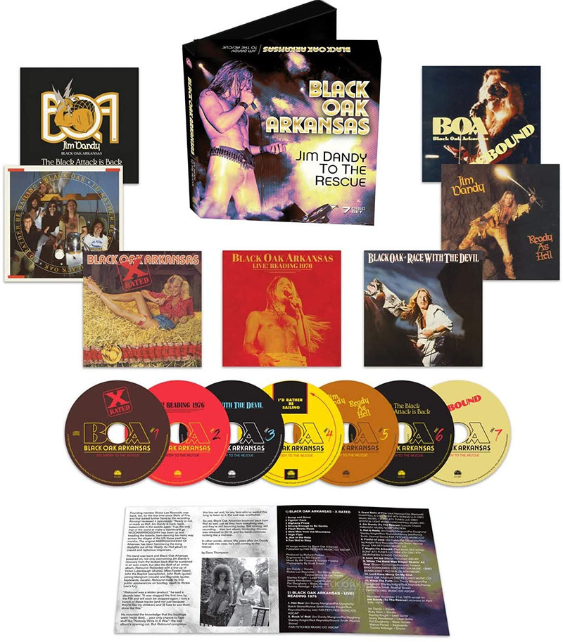 ブラック オーク アーカンソー 70年代半ば以降のアルバム7枚をパッケージしたボックスセットが登場 キングビスケットフラワーアワー盤で有名な Live Reading 1976 も嬉しい再cd化 ロック