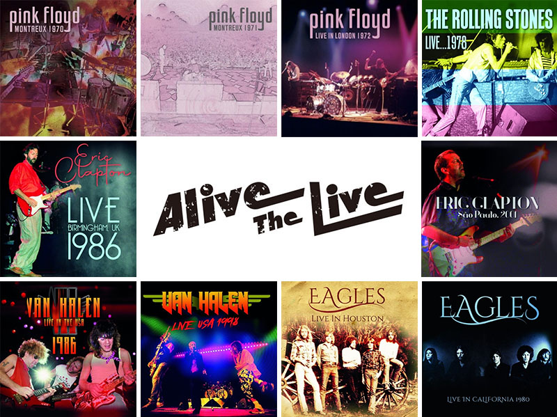 Alive The Liveシリーズ 2021年３月発売にピンク・フロイド