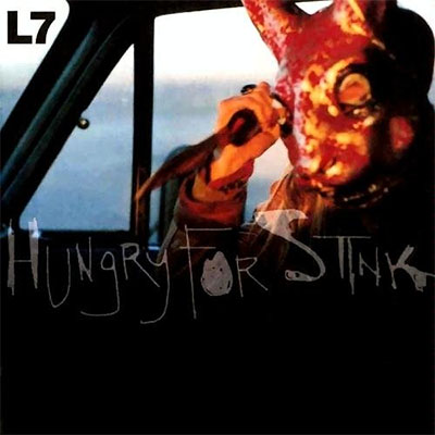 L7のスラッシュレーベル期アルバム3タイトル『Bricks Are Heavy