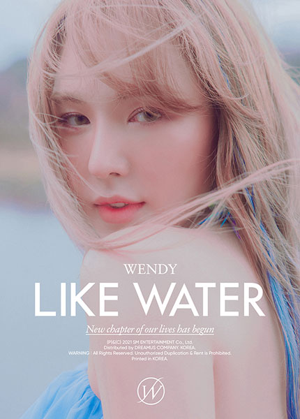 Red Velvet ウェンディ 1stソロ・ミニアルバム『LIKE WATER』|K-POP・アジア