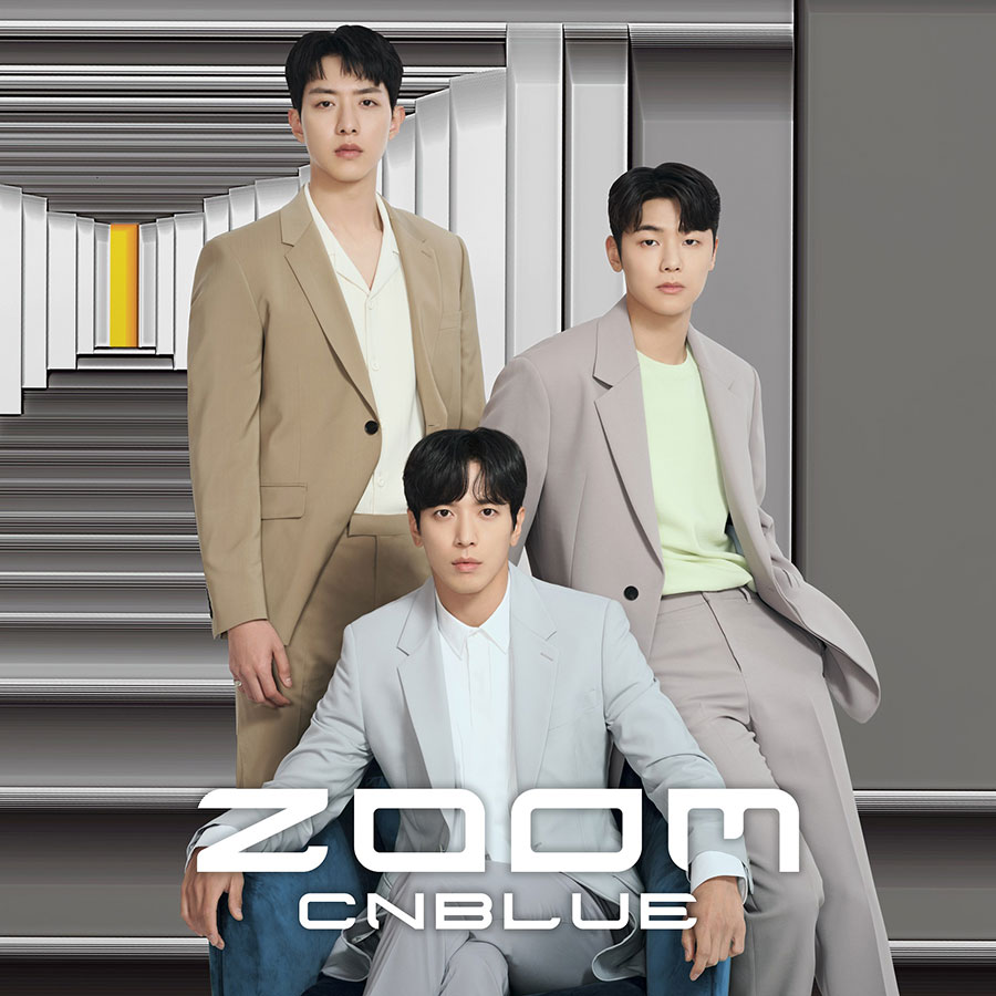 CNBLUE 3年8か月ぶりとなる12thシングル『ZOOM』6月23日発売《先着特典