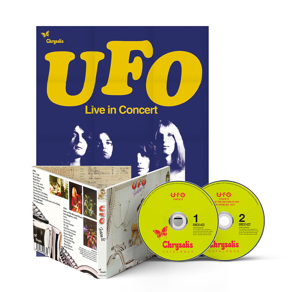 UFO の名盤4thアルバム『FORCE IT』2枚組リマスターDELUXE EDITION登場 ...