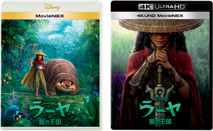 ディズニー ラーヤと龍の王国 Blu-ray 純正ケース付き - DVD/ブルーレイ