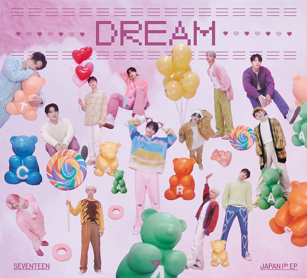 SEVENTEEN JAPAN 1ST EP『DREAM』11月9日リリース《@Loppi・HMV限定特典スペシャルフォトカード + 先着特典