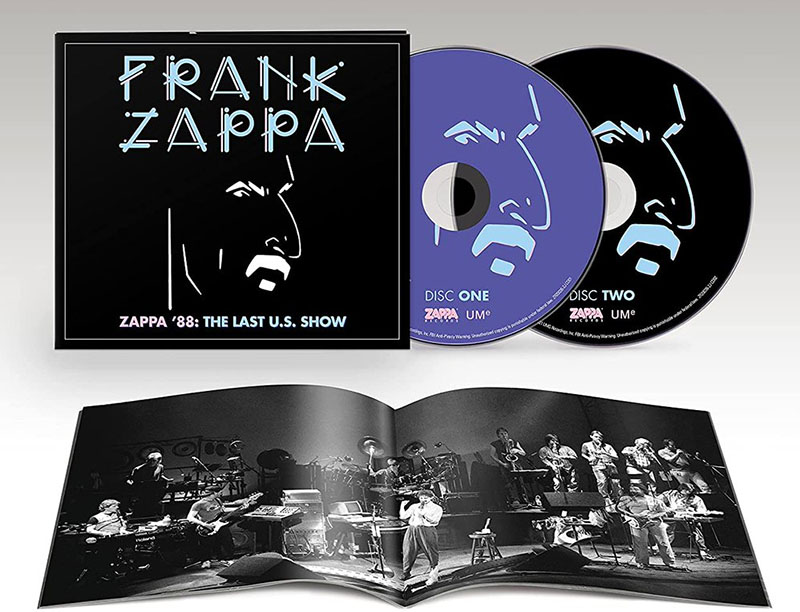 フランク・ザッパ 1988年最後のUSツアーから公式初登場となるライヴ 