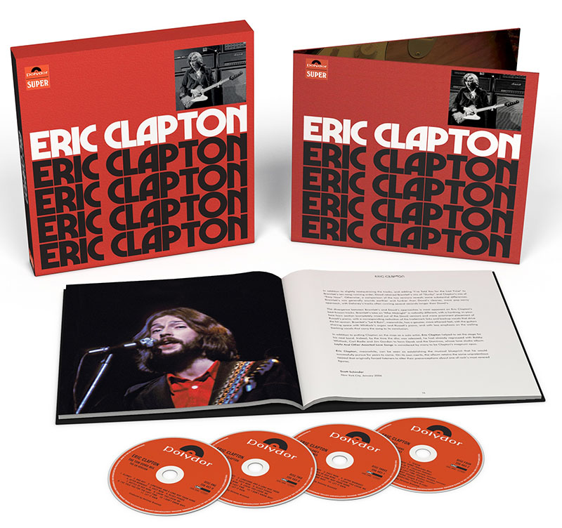 エリック・クラプトン 1970年ファーストソロアルバム『エリック・クラプトン・ソロ』50周年記念デラックスエディション  アルバム本編の3種のミックスに加えて、別ヴァージョン、アウトテイク、シングル音源などを収録|ロック