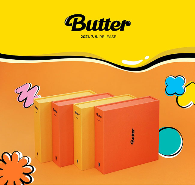 BTS 全世界で大ヒット爆走中の最新曲『Butter』が待望のCD