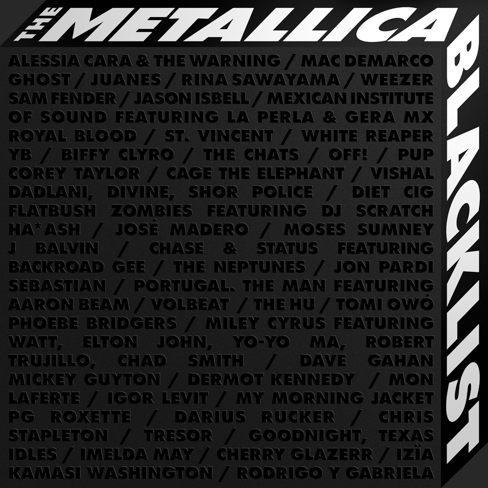 53組のアーティストによる『Metallica』(ブラック・アルバム)カヴァー