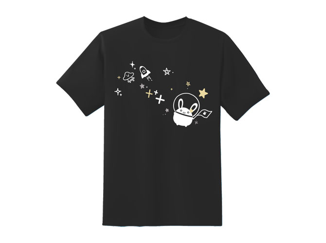 コミケ発！「うさみやさん」のゆる～いTシャツが2021年9月に発売|グッズ