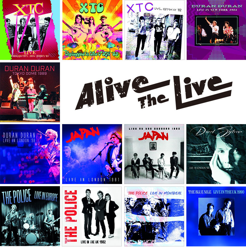 Alive The Liveシリーズ 2021年９月発売に XTC、デュラン・デュラン ...