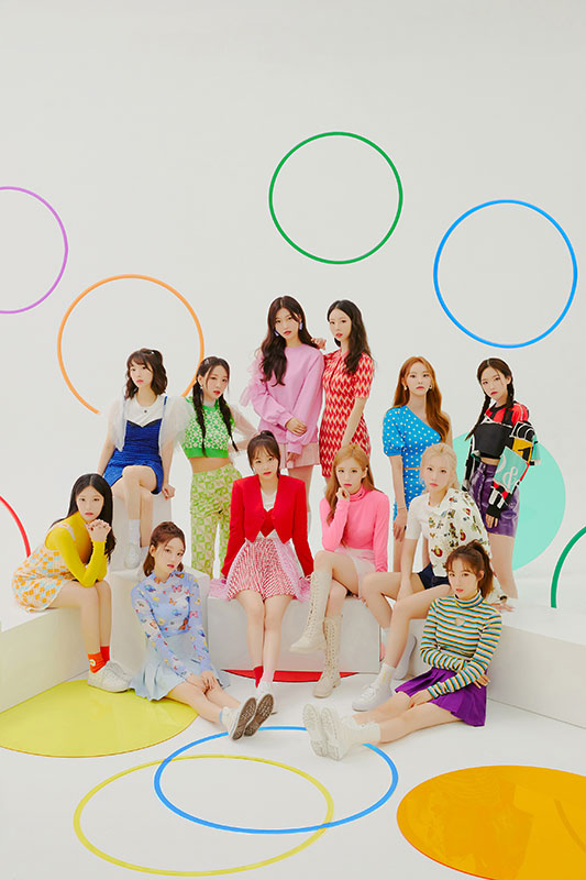 12人組ガールズグループLOONA、ダブルAサイドシングル『HULAHOOP