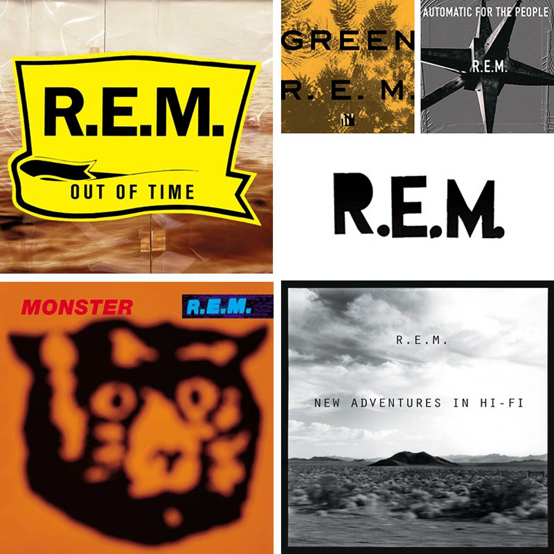 R.E.M. デビュー40周年記念 名盤５タイトル 高音質ハイレゾ対応 MQA-CD×UHQCD 再発|ロック
