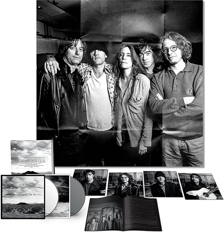 R.E.M. 1996年名盤『New Adventures In Hi-Fi』発売25周年アニヴァーサリーエディション  限定デラックスエディション付属のブルーレイには 未発表「屋外プロジェクション」映像や５曲のミュージックビデオをリマスター収録|ロック