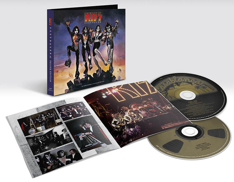 KISS 名盤『Destroyer (地獄の軍団)』発売45周年記念エディション 