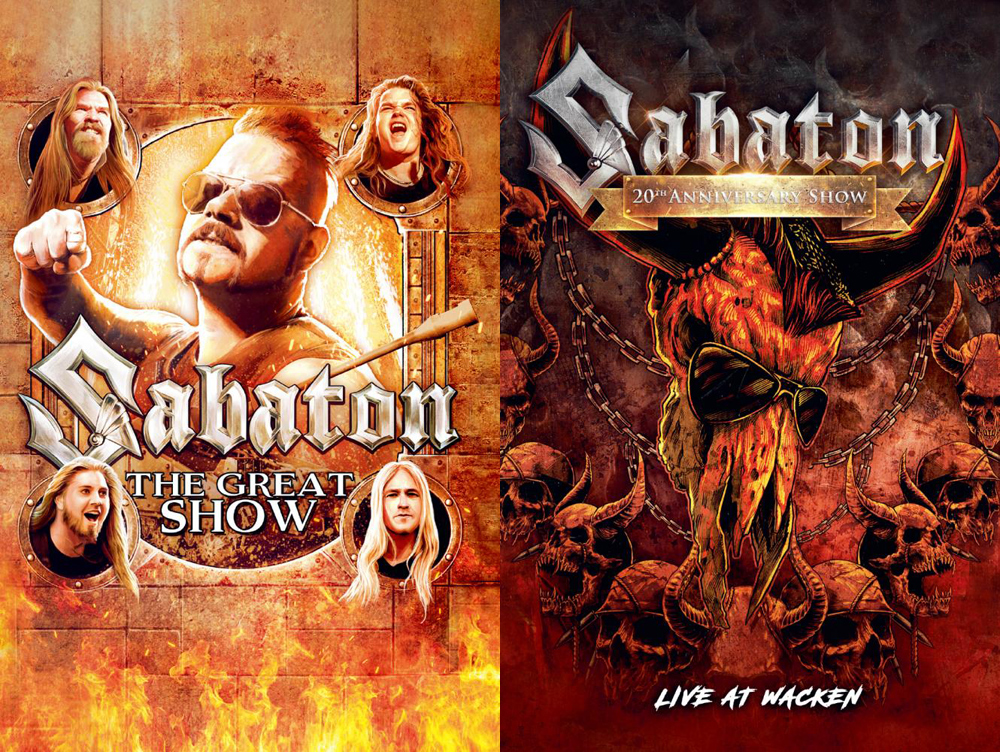 SABATON のライヴ映像2作品が同時リリース！|ロック