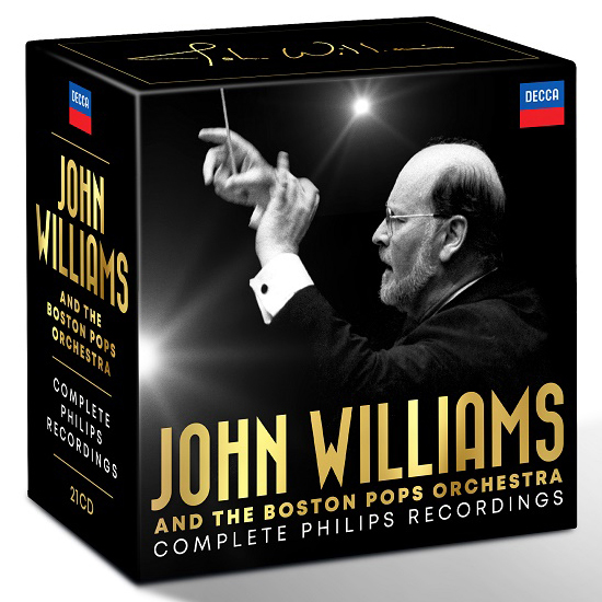 発売】ジョン・ウィリアムズ＆ボストン・ポップス・オーケストラ／フィリップス録音全集（21CD）|クラシック