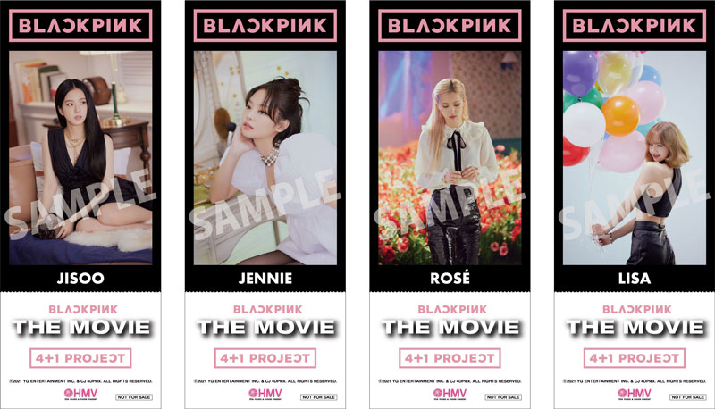 映画『BLACKPINK THE MOVIE』Blu-ray＆DVD 4月27日リリース《HMV限定 