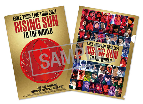 EXILE TRIBE DVD＆ブルーレイ 『LIVE TOUR 2021 RISING SUN TO THE WORLD』|ジャパニーズポップス