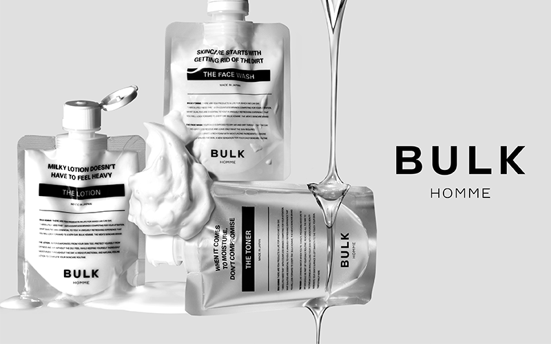 メンズスキンケアブランド「BULK HOMME」の商品をご紹介。|コスメ