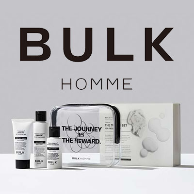 メンズスキンケアブランド「BULK HOMME」の商品をご紹介。|コスメ