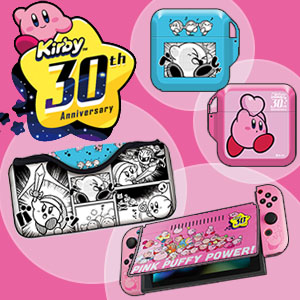 祝30周年！「星のカービィ」ポップなデザインのNintendo Switch