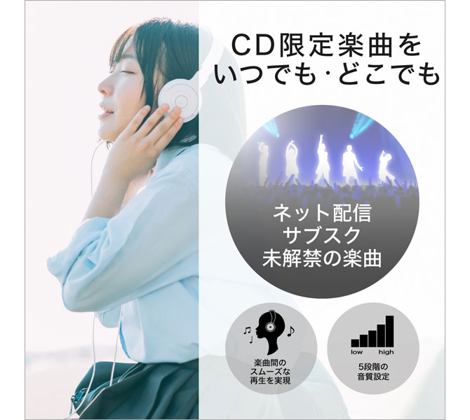 CDの音楽を『ラクラク』スマホへ ｜ スマートフォン用CDレコーダー