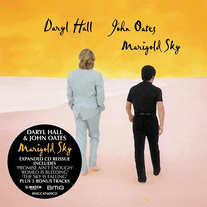 ホール＆オーツ 1997年名盤『Marigold Sky』が発売25周年記念エクスパンデッドエディションで再発 「Hold on to  Yourself」リミックス音源などボーナストラック３曲を追加収録|ロック
