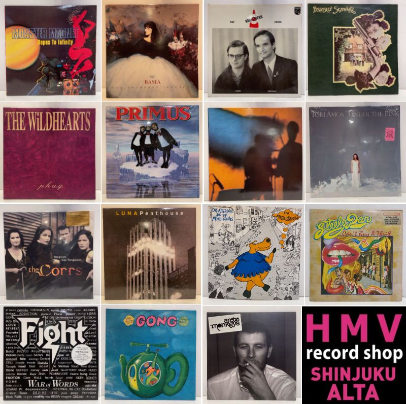 新宿ALTA】4/10(日)夜終了､ROCK15タイトル廃盤レコードヤフオク出品中 ...