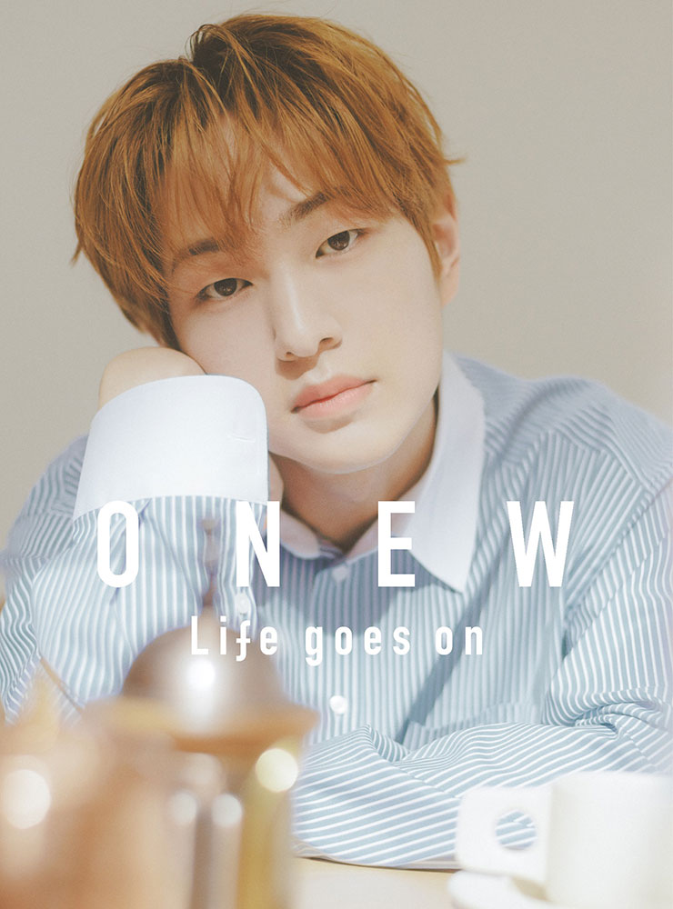 ONEW (SHINee) 日本初となる1stソロアルバム『Life goes on』7月6日