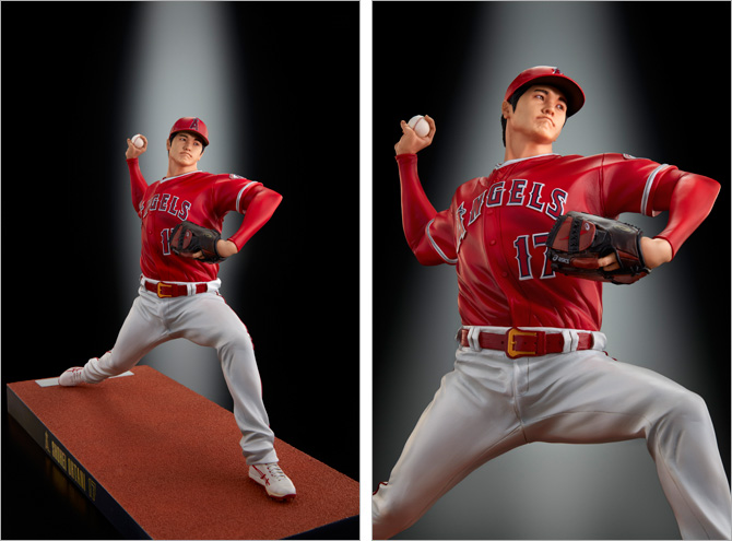 大谷翔平 プレミアムフィギュア2体セット MLB公式ライセンス商品-