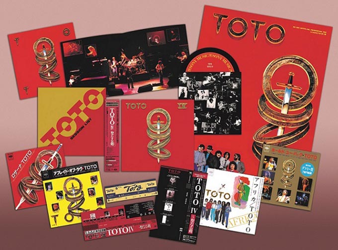 TOTO 1982年名盤『TOTO IV～聖なる剣』発売40周年記念 ７インチサイズ