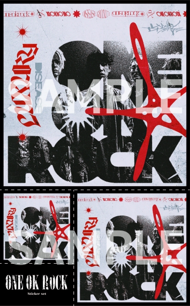 ONE OK ROCK ニューアルバム『Luxury Disease』《先着特典：ステッカー