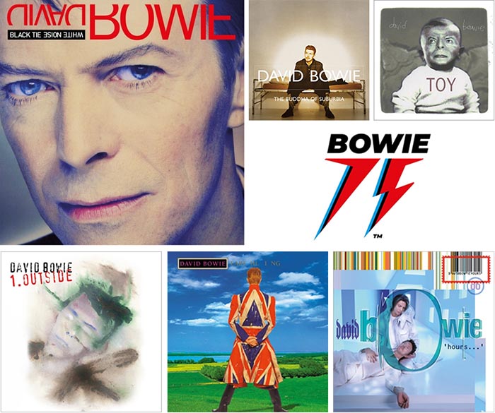 David Bowie CDアルバムセット 17枚-