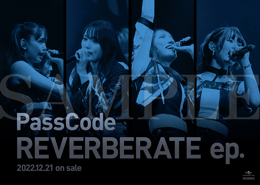 PassCode　REVERBERATE ep.初回限定盤AB　Blu-ray付 REVERBERATE ep.【初回限定盤B KT Zepp YokohamaライブBlu-ray付