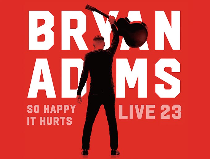ブライアン・アダムス 最新アルバム『So Happy It Hurts』CD２枚組スーパーデラックスエディション ― 「Summer of  '69」「Heaven」「Everything I Do (I Do It For You)」など  過去の名曲を新たに再録音したボーナスディスクを付属|ロック