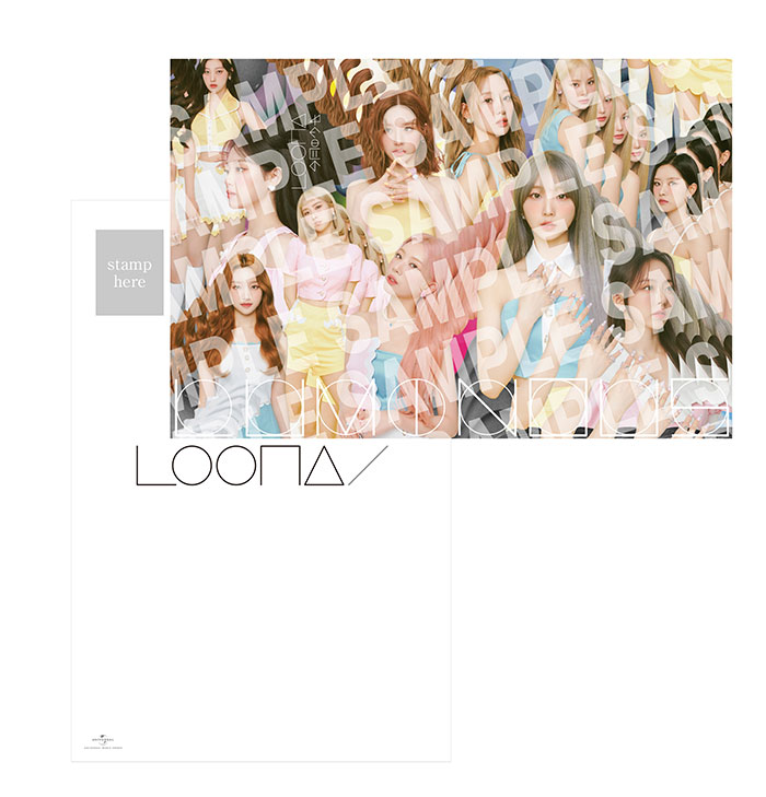 LOONA ＋＋ 4形態アルバム＆トレカ4枚セット-