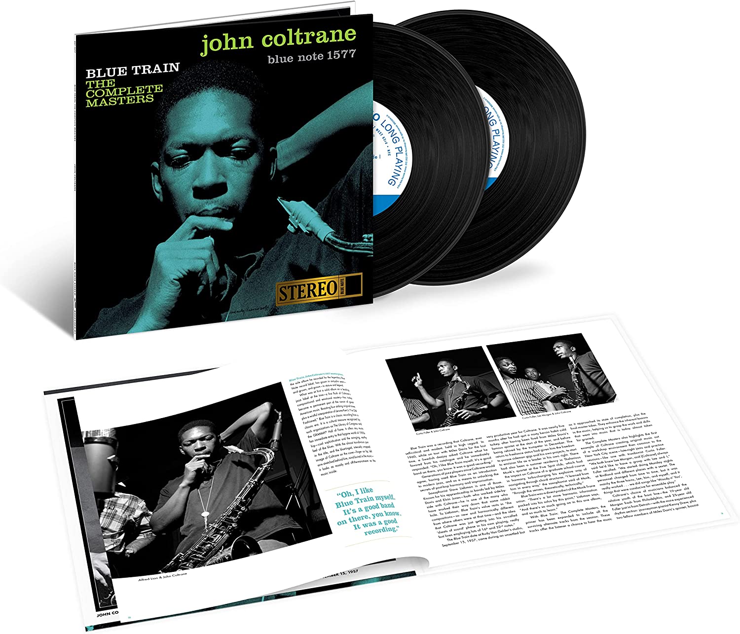 ジョン・コルトレーン　jazzレコード　LP ブルートレイン 祝65周年！ジョン・コルトレーン傑作『Blue Train』完全盤LPが