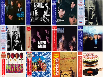 ローリング・ストーンズ 名盤12タイトル ”MONO” 紙ジャケットSHM-CD 