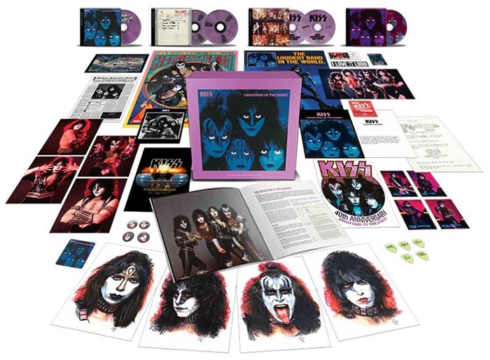 KISS / ソロアルバム LP4枚セットBOX 1978年発売当時物 - レコード