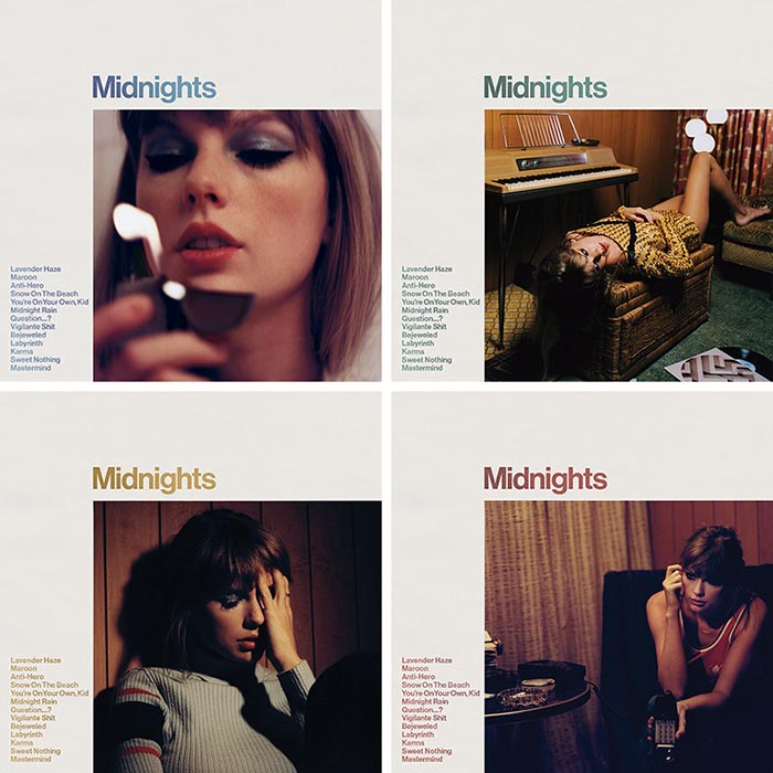 Taylor Swift Midnights CDライブ限定盤