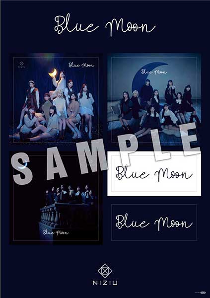 NiziU ニューシングル（4thシングル）『Blue Moon』《@Loppi・HMV限定特典》|ジャパニーズポップス