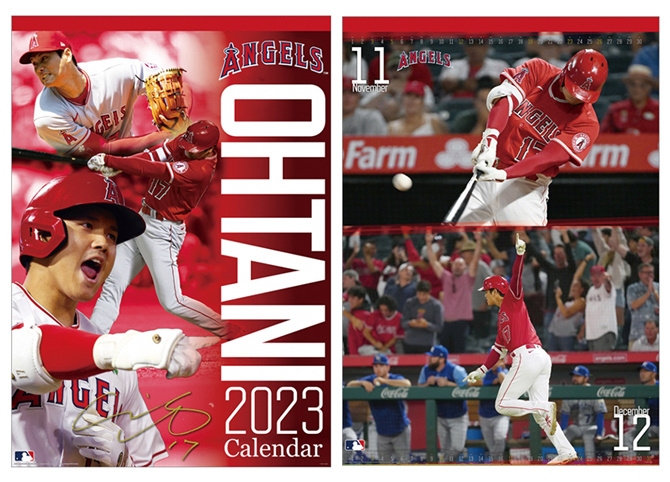 クリアランス セール エンジェルス 大谷翔平 2023年シーズンカレンダー