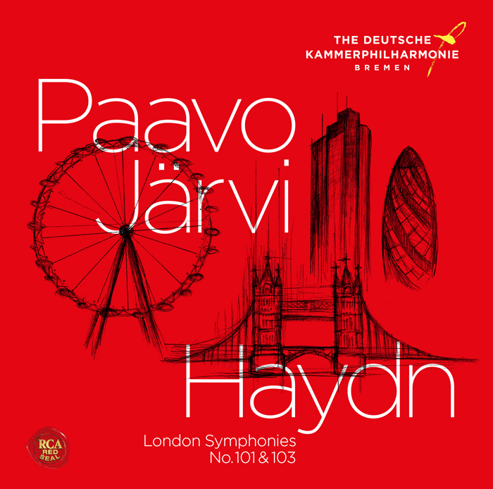 パーヴォ・ヤルヴィ＆ドイツ・カンマーフィル／ハイドン：交響曲第101番『時計』＆第103番『太鼓連打』|クラシック