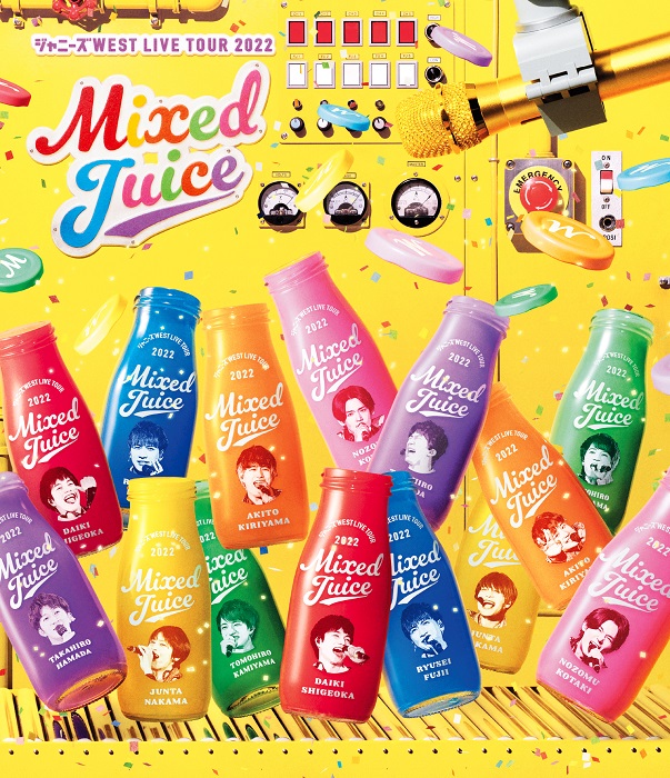 ジャニーズ WEST LIVE TOUR 2022 Mixed Juice』 DVD ＆ ブルーレイ