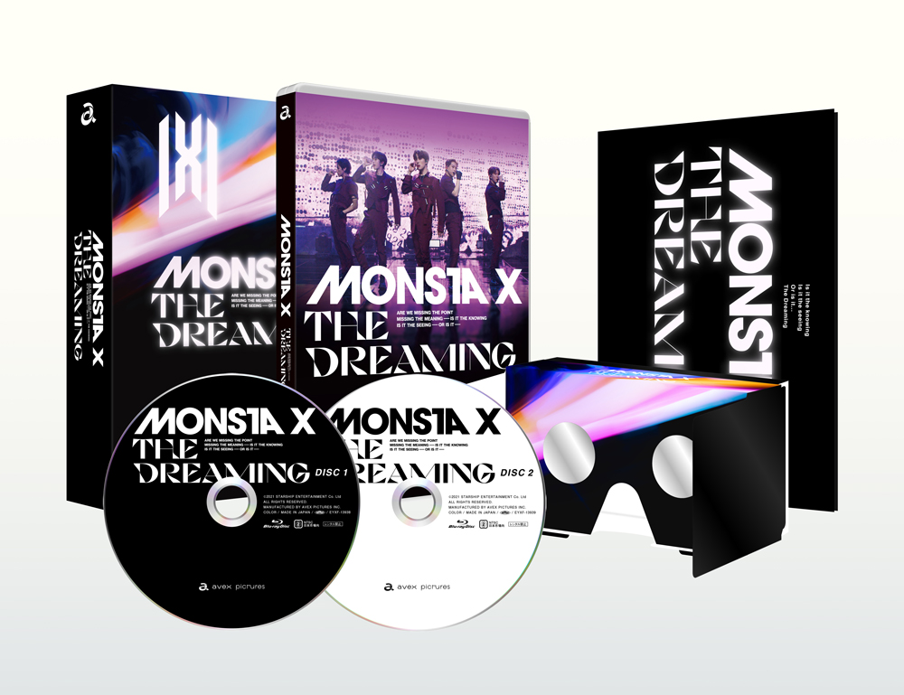 映画『MONSTA X：THE DREAMING』Blu-ray&DVD 2022年12月23日(金