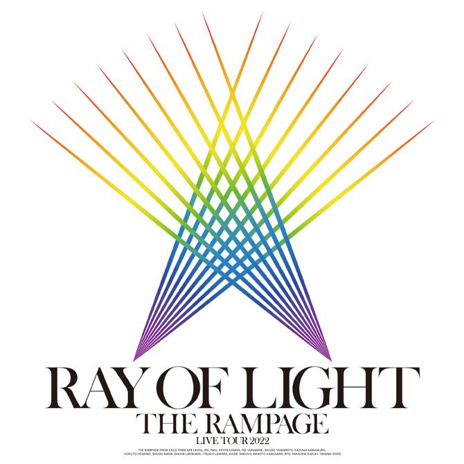 THE RAMPAGE LIVE TOUR 2022 RAY OF LIGHT追加グッズが発売決定!!|グッズ