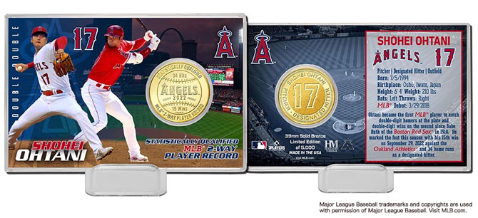 PSA10】大谷翔平 カード 投打ダブル規定到達 MLB topps - その他